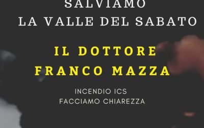 “Salviamo la Valle del Sabato” il 21 Settembre, in diretta fb, collegandosi alla pagina Del Gaudio – Zinzi