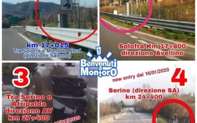 Da oggi i 4 autovelox, presenti sul raccordo AV-SA, sono tutti attivi – VIDEO IRPINIA TV