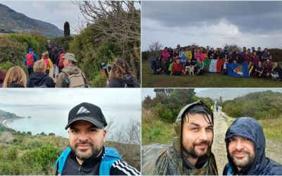 Escursione ad Agropoli. Esercitazione sotto l’acqua per il corso da “Operatore Escursionistico” ENDAS-CONI – FOTO