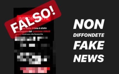 In questo momento sul coronavirus girano tre tipi di notizie. Non diffondete fake news!