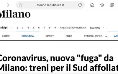 Coronavirus, nuova “fuga” da Milano: treni per il Sud affollati – APPROFONDIMENTO