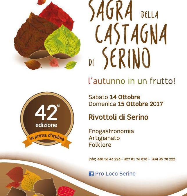 A Serino la 42° Sagra della Castagna, la prima d’Irpinia – VIDEO DOCUMENTARIO & RASSEGNA STAMPA