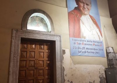 02 Chiesa Maria SS della Neve di Sala di Serino aspettando la Reliquia di San Giovanni Paolo II