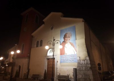 04 Chiesa Maria SS della Neve di Sala di Serino aspettando la Reliquia di San Giovanni Paolo II