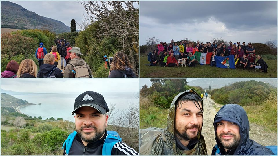 Escursione ad Agropoli. Esercitazione sotto l’acqua per il corso da “Operatore Escursionistico” ENDAS-CONI – FOTO